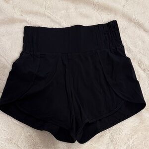 Mono B Black Athletic Shorts